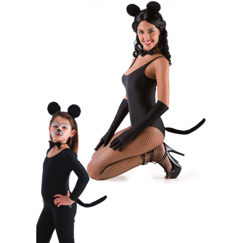 Sada čiernych myší